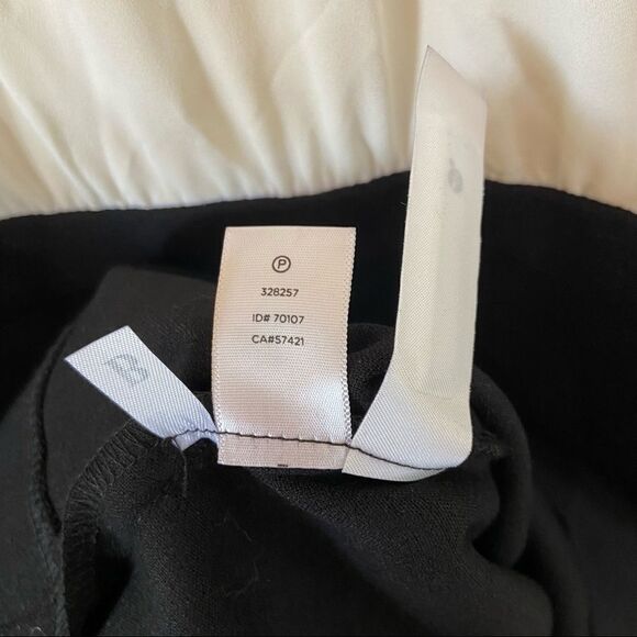 ANN TAYLOR LOFT Black and Cream Sleeveless Sheath Dress Size 10 New With Tags! - Picture 7 of 8